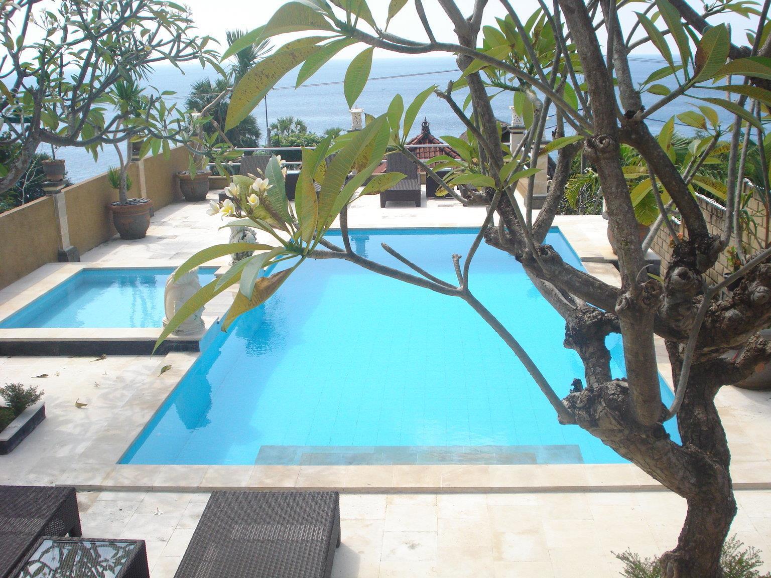 Barong Cafe Bungalow&Restaurant Amed Exterior foto